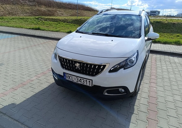 Peugeot 2008 cena 49600 przebieg: 206000, rok produkcji 2019 z Jutrosin małe 436